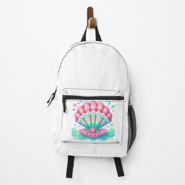 Item preview, Colorful Seashell and Starfish Illustration designed and sold by ArtfulWeave.