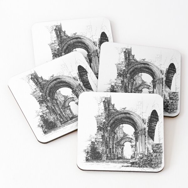 Item preview, The silent arch, ink on paper, A3, 2025 designed and sold by oanaunciuleanu.