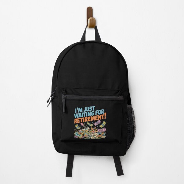 Item preview, I’m Just Waiting for Retirement – Money Rain Edition designed and sold by AndrewYoko.