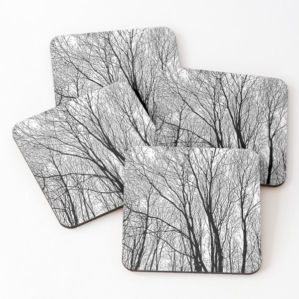 Item preview, Young Autumn ash trees, digital sketch designed and sold by paulboizot.