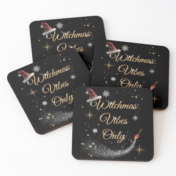 Item preview, Witchmas Vibes Only | Christmas Witch Broom Hat designed and sold by LixysTempo.