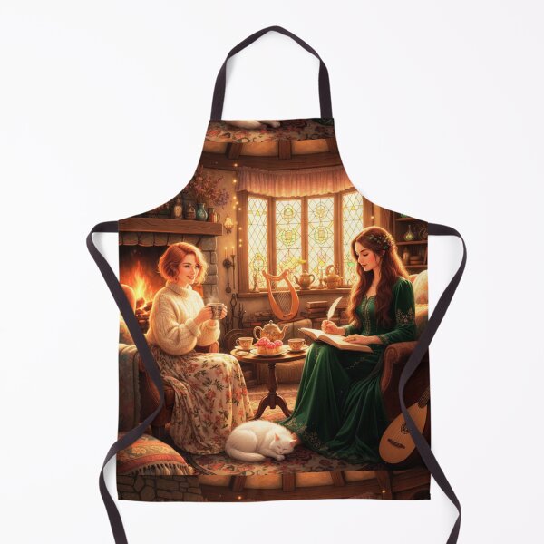 Item preview, Cosy Cottage Lesbian Couple Scene designed and sold by Sapphic-Charm.