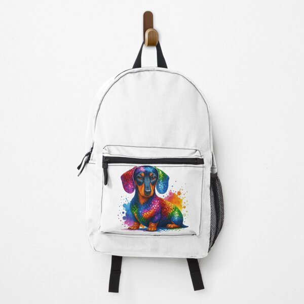 Item preview, Colorful Dachshund Pop Art Illustration designed and sold by ArtfulWeave.