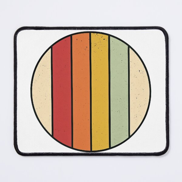 Item preview, Retro Color Stripe Circle Design designed and sold by ArtfulWeave.