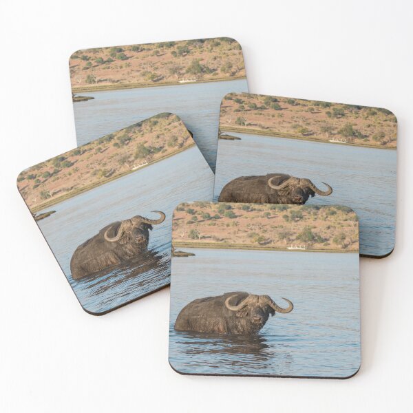 Item preview, Old River King, Cape Buffalo in Chobe Botswana designed and sold by DavideAntoniani.