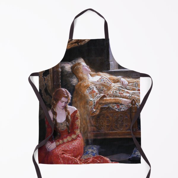 Item preview, Sleeping Beauty John Collier Classic Oil Painting designed and sold by TeeARTHY.