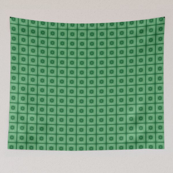 Item preview, "Poof" tile pattern in madang color designed and sold by Cherevan.