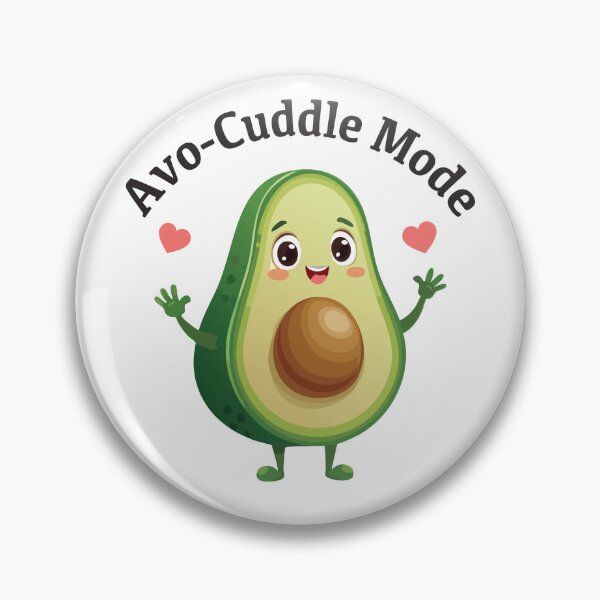 Item preview, Avo-Cuddle Mode Cute Avocado Character designed and sold by SvetsShirts.