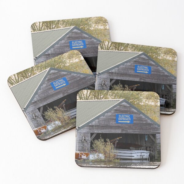 Item preview, Boat shed on the river bank designed and sold by yackers1.
