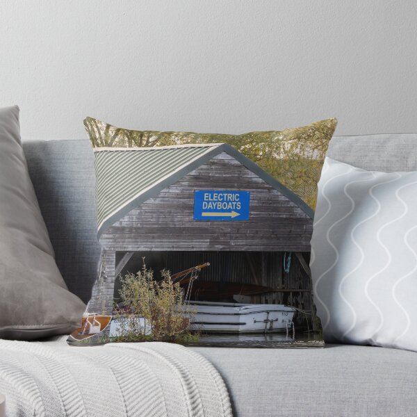 Item preview, Boat shed on the river bank designed and sold by yackers1.