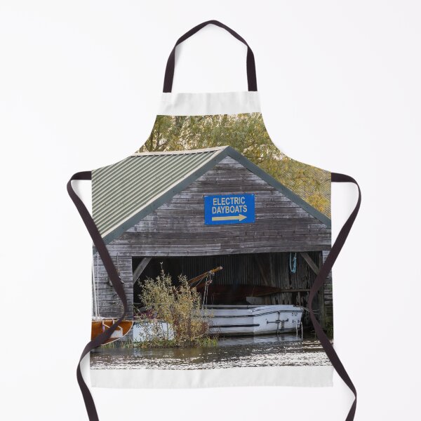 Item preview, Boat shed on the river bank designed and sold by yackers1.
