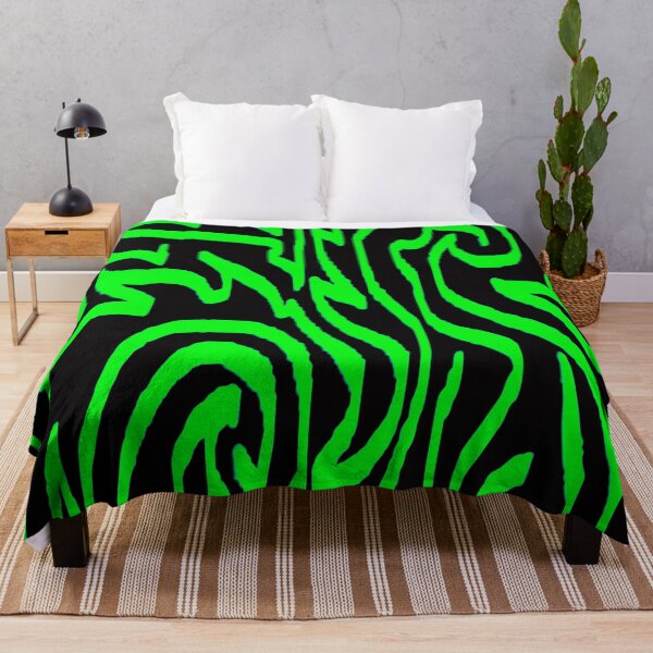 Item preview, Neon Surge | Electric Green Abstract Flow designed and sold by BulletKitty82.