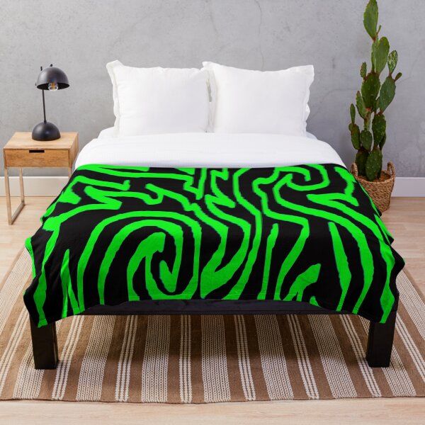Item preview, Oleada de neón | Flujo abstracto verde eléctrico designed and sold by BulletKitty82.