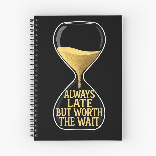 Item preview, Golden Hourglass  "Always Late, But Worth the Wait" Sloth Shenanigans designed and sold by Senpaiwaves.