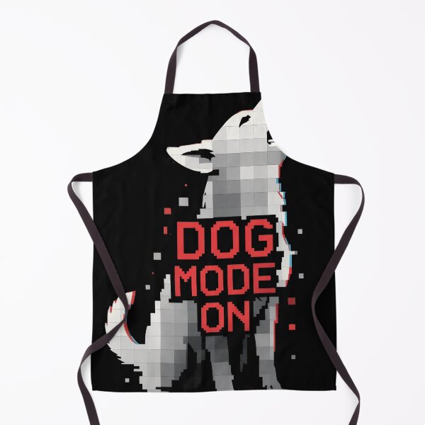 Item preview, Dog Mode On Funny Dog Sticker - Activated Puppy Power Vinyl Decal for Laptops, Water Bottles & More designed and sold by Senpaiwaves.