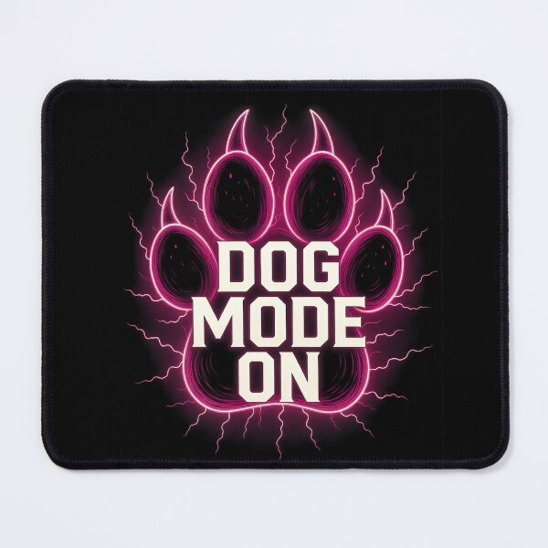 Item preview, Dog Mode On Funny Dog Sticker - Activated Puppy Power Vinyl Decal for Laptops, Water Bottles & More designed and sold by Senpaiwaves.