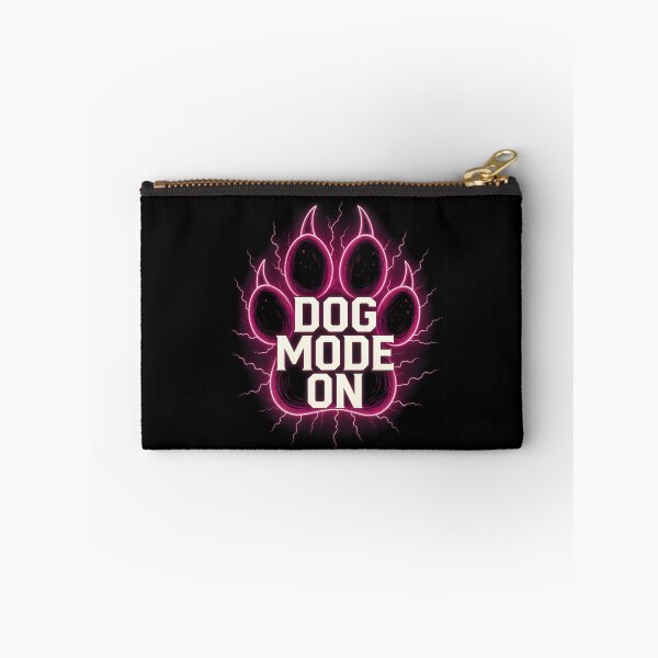 Item preview, Dog Mode On Funny Dog Sticker - Activated Puppy Power Vinyl Decal for Laptops, Water Bottles & More designed and sold by Senpaiwaves.