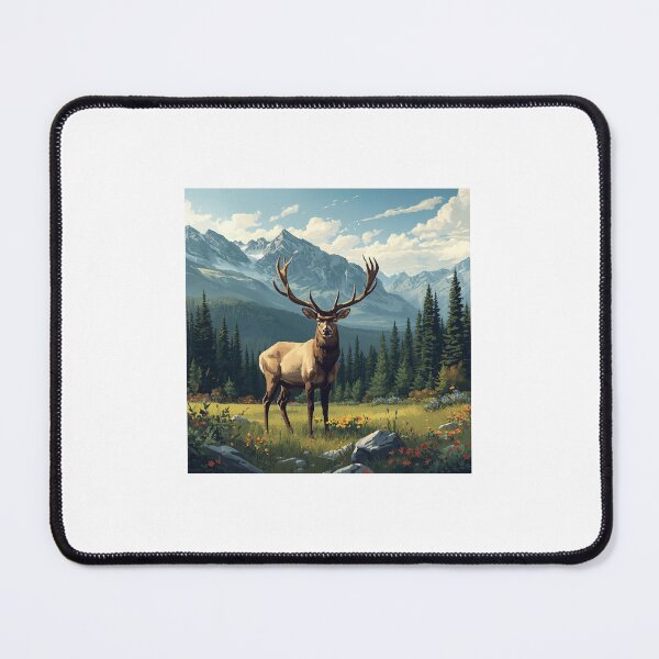 Item preview, Deer in the prairie designed and sold by Katta19.