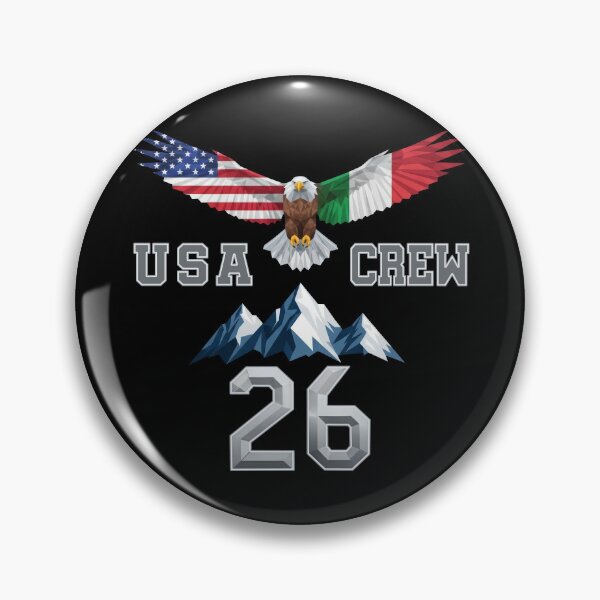 Item preview, Ice USA Crew Number 26 – American Italy Eagle Spirit Team 2026 designed and sold by ArtsMichalShop.