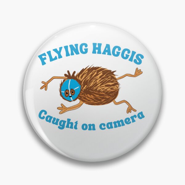 Artikelvorschau, Fliegender Haggis, auf Kamera festgehalten entworfen und verkauft von Britishdelights.