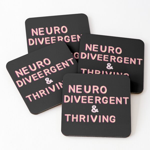 Item preview, Neurodivergent & Thriving – Pastel Affirmation designed and sold by Design_Your_Day.
