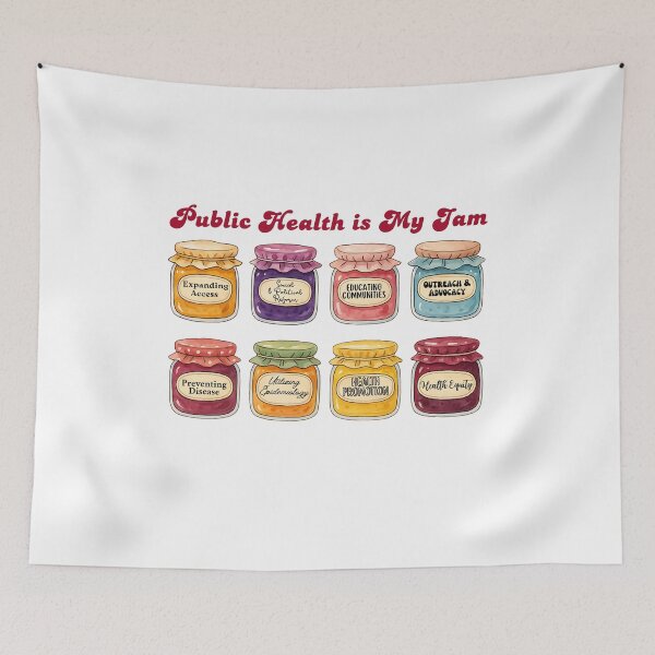 Item preview, Public Health is My Jam designed and sold by stephenflashart.