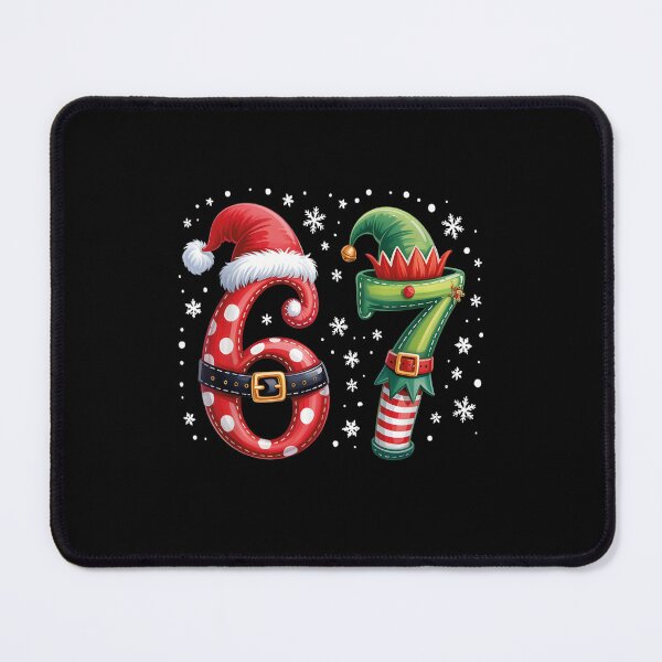 Item preview, Funny Six Seven 6 7 Meme Christmas Humor Santa designed and sold by iam8lu3.