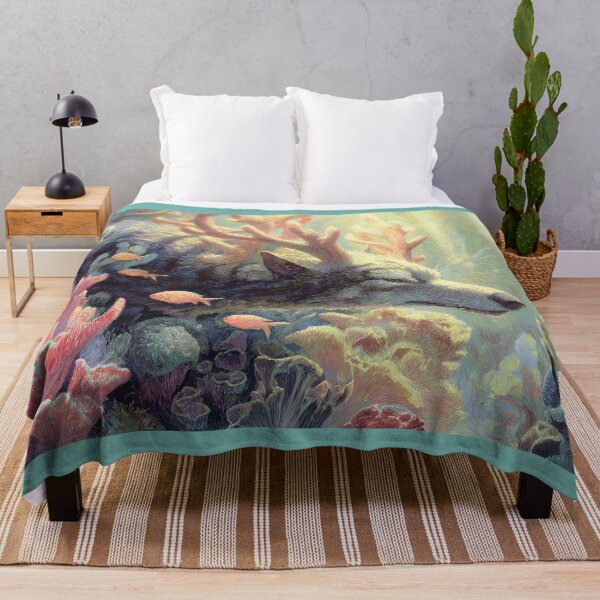 Item preview, The Coral Crowned Wolf designed and sold by ArgentoArt.