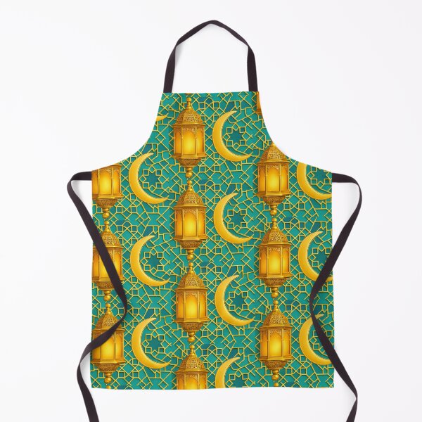 Item preview, "Ramadan Nights" Elegant Lantern, Moon & Geometric Art - (V.6) designed and sold by D-Islamic.