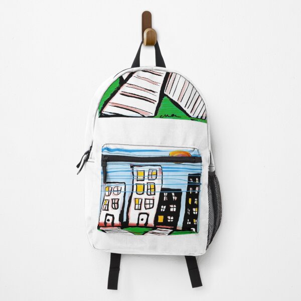 Item preview, City Paths – The Warm Rhythm of Urban Life designed and sold by EvaArtHome.