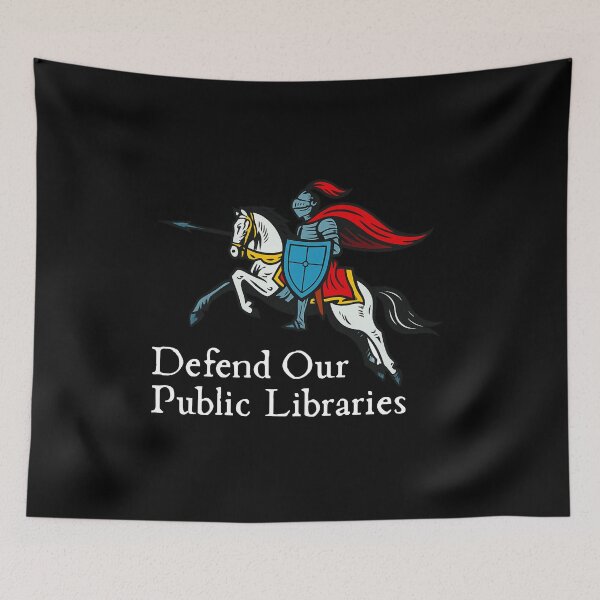 Item preview, Defend Our Public Libraries designed and sold by stephenflashart.