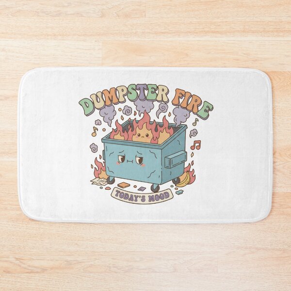 Item preview, Cute Dumpster Fire Today's Mood designed and sold by PastelPopShop.