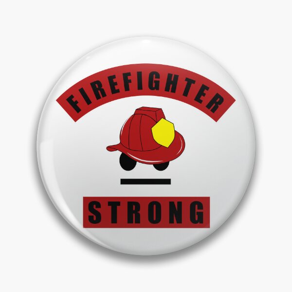 Artikelvorschau, Firefighter Strong Starker Feuerwehrmann Stolzer Feuerwehrmann Held entworfen und verkauft von Paulina Vanlife.
