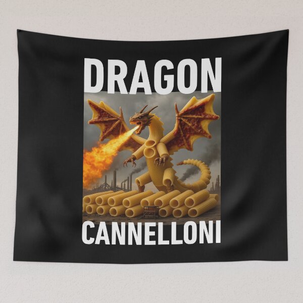 Item preview, Dragon Cannelloni Dragoni Italian Brainrot Meme designed and sold by Nathalie_87.