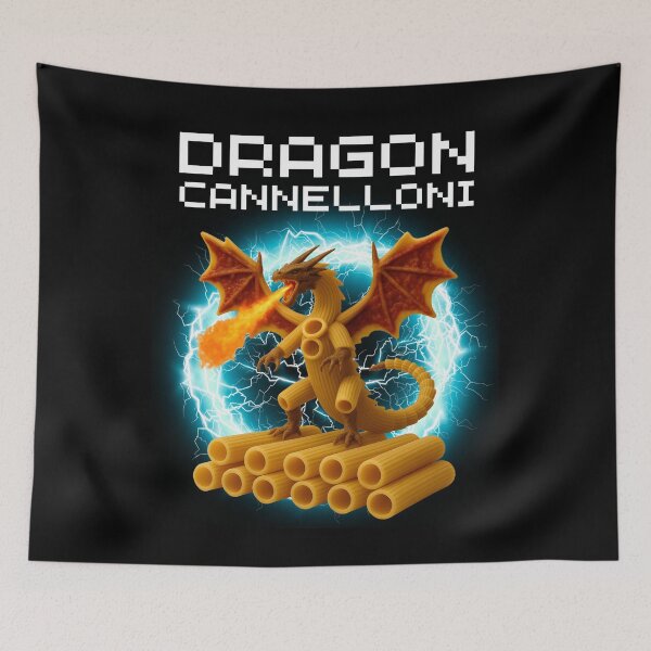 Item preview, Dragon Cannelloni Dragoni Italian Brainrot Meme designed and sold by Nathalie_87.