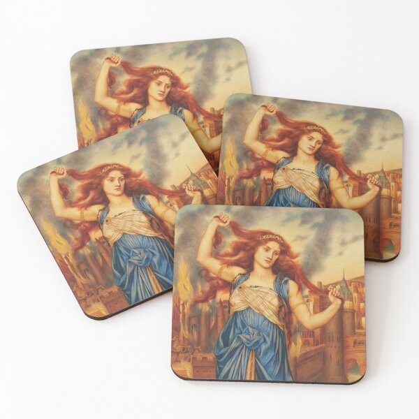 Item preview, Cassandra - Evelyn De Morgan designed and sold by forgottenbeauty.