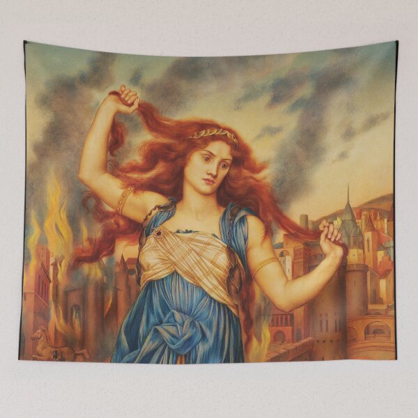 Item preview, Cassandra - Evelyn De Morgan designed and sold by forgottenbeauty.