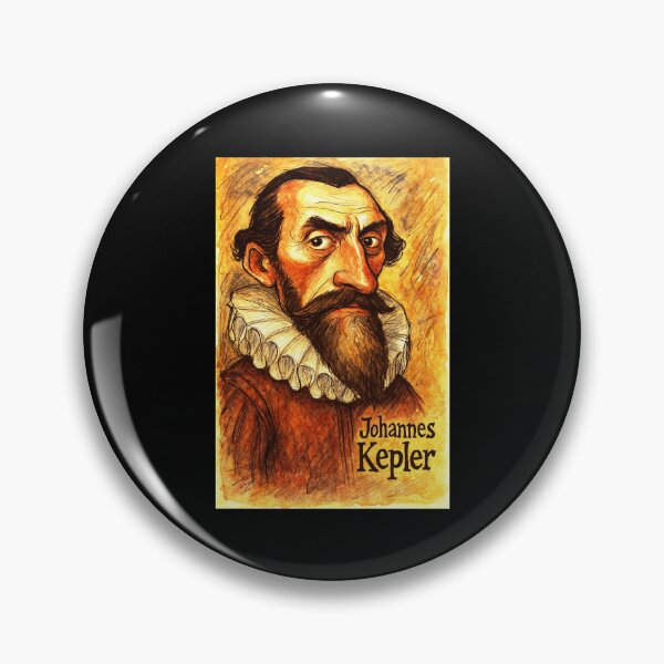 Item preview, Johannes Kepler designed and sold by Sarcastic designs.
