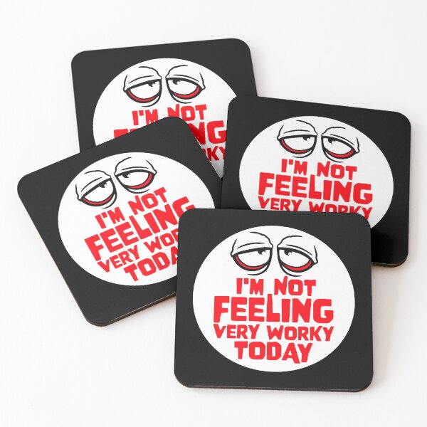 Item preview, I'm Not Feeling Very Worky Today Lazy Work Humor designed and sold by shirt-o-mat.