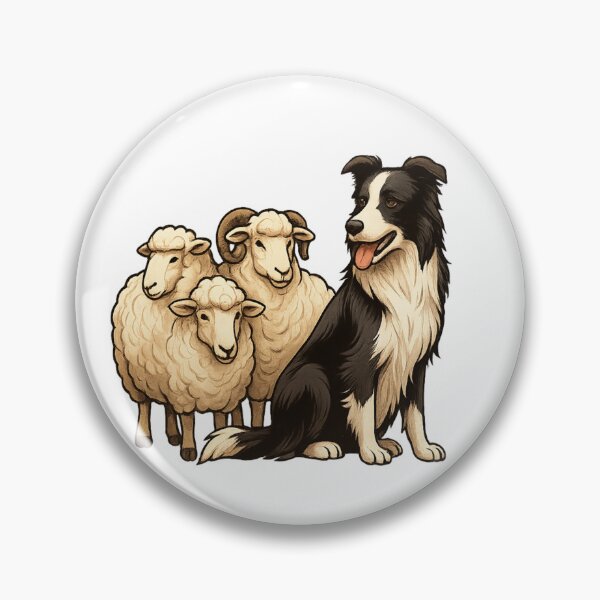 Item preview, Border Collie designed and sold by © Zenscape Studio 2025.