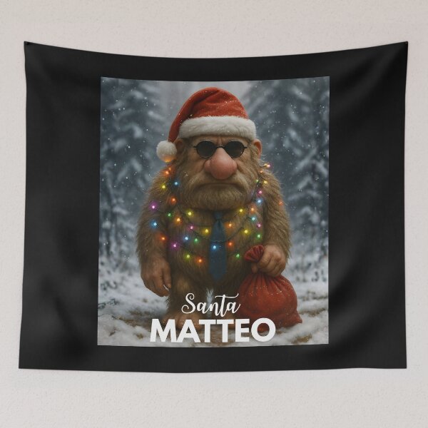 Item preview, Matteo Matteooo Italian Brainrot Meme Christmas Santa Claus designed and sold by Nathalie_87.