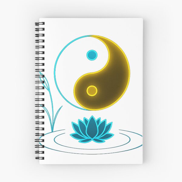Item preview, "Floating Balance: Yin-Yang Over Lotus Waters designed and sold by © Zenscape Studio 2025.