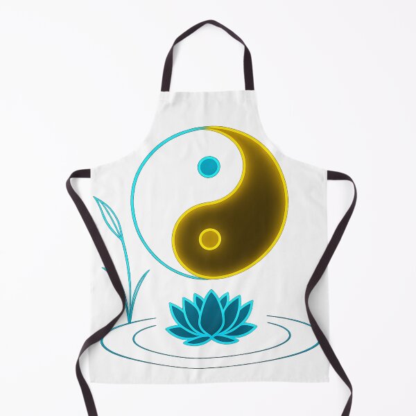 Item preview, "Floating Balance: Yin-Yang Over Lotus Waters designed and sold by © Zenscape Studio 2025.