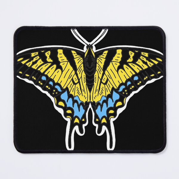 Item preview, Tiger swallowtail butterfly, papilio glaucus designed and sold by beesocks.