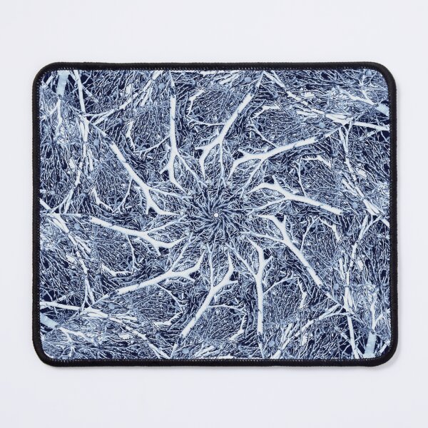 Item preview, Frosted beech tree, blue kaleidoscope designed and sold by paulboizot.