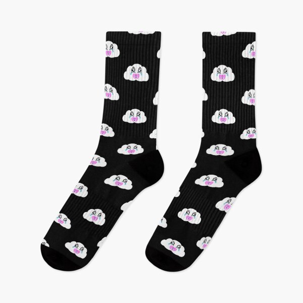 Item preview, Cute Crying Kawaii Cloud With A Pacifier Please Don't Cry designed and sold by Paulina Vanlife.