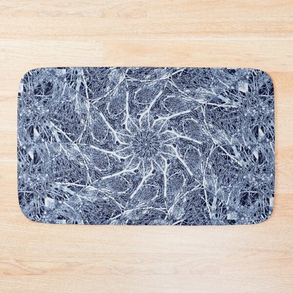 Item preview, Frosted beech tree, blue kaleidoscope designed and sold by paulboizot.