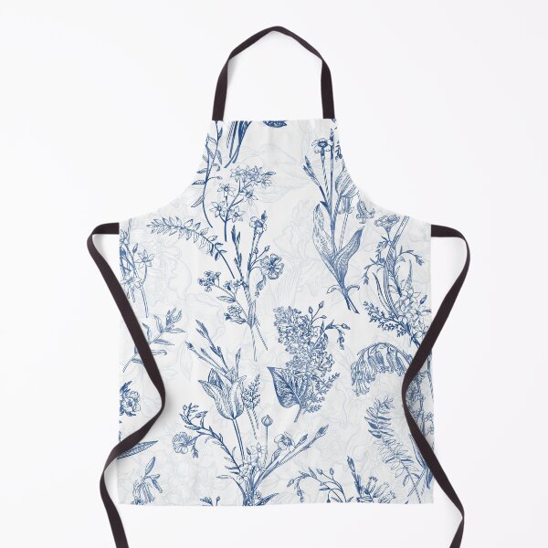 Item preview, Blue Floral Pattern designed and sold by matmazel.