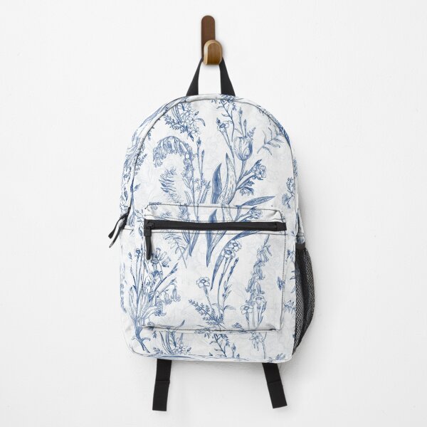 Item preview, Blue Floral Pattern designed and sold by matmazel.