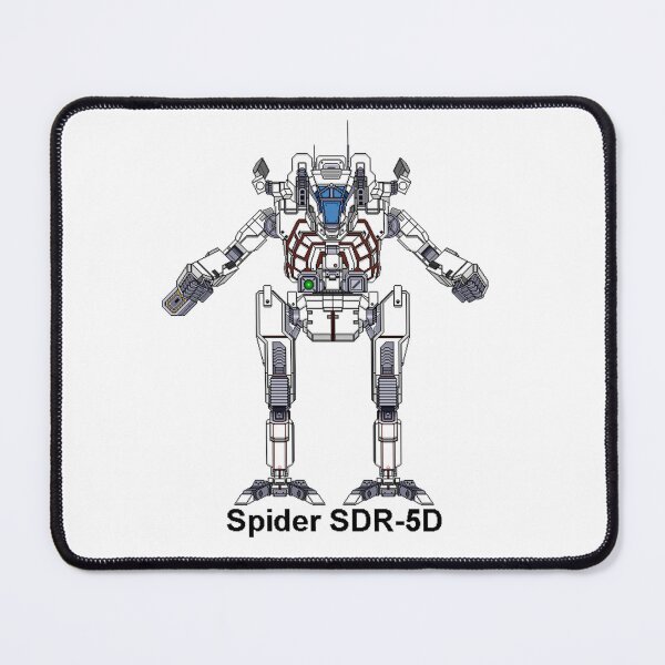 Item preview, Spider SDR-5D (White) - Inner Sphere BattleMech designed and sold by DagleysDesigns.